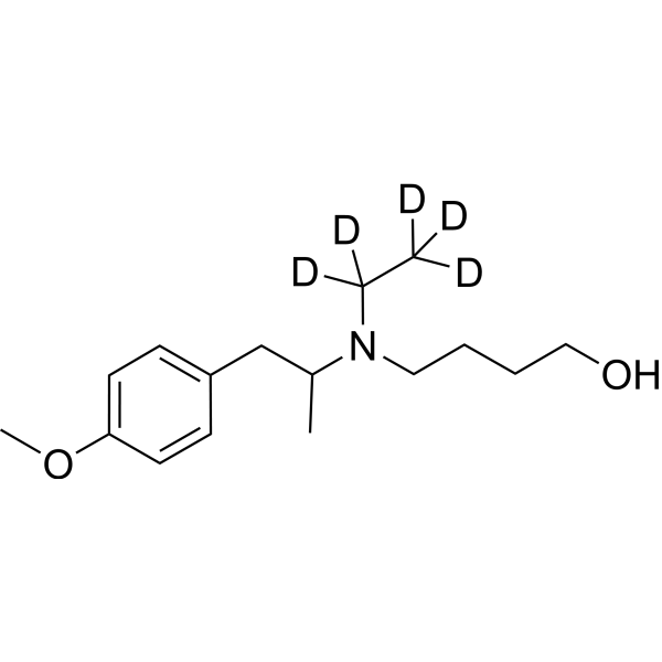 Mebeverine alcohol D5 2070015-15-3